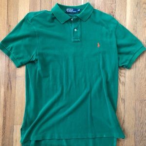 Polo Ralph Lauren Polo Shirt Size Large (stained)
